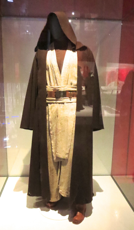 Wise old man: The robes of Obi-Wan Kenobi (Photo: Gillian G. Gaar)